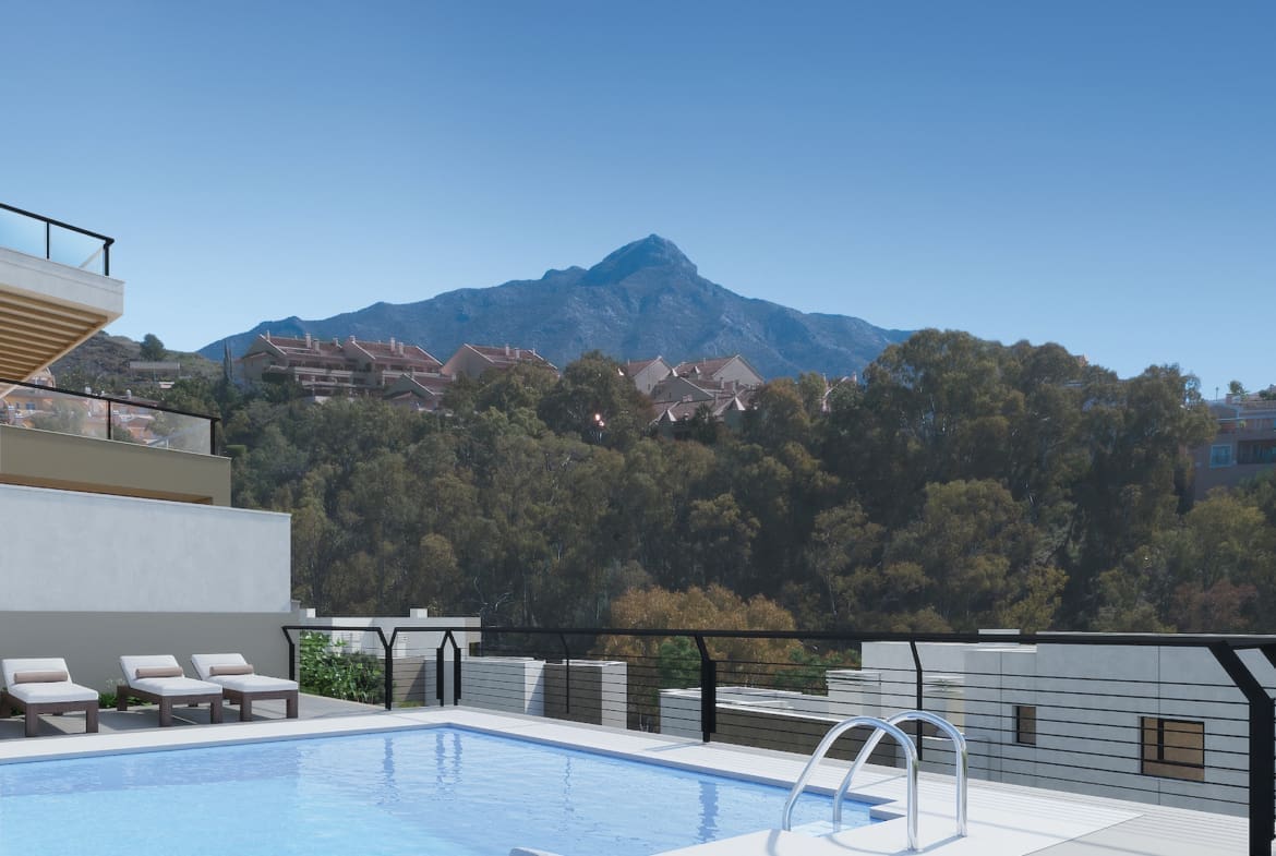 A5_Marbella_Lake_apartments_Nueva Andalucia_pool 2 Marbella Lake Nueva Andalucia MDR Luxury Homes