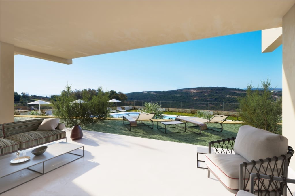 A8-Sunny Golf apartments-Estepona-terrace | MDR Luxury Homes Sunny Golf apartment Estepona