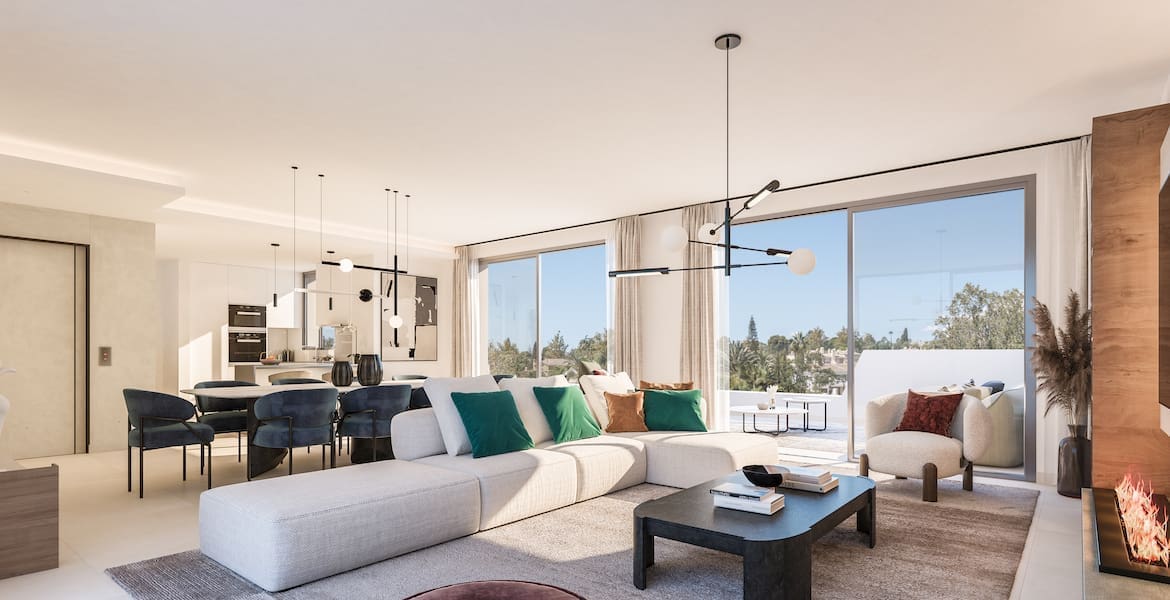 BREEZE-Guadalmina-Marbella-NVOGA-Developments-Living-Room-Kitchen Breeze Marbella