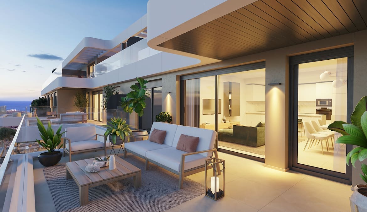 Calanova_exterior_terraza_noche Calanova Collection