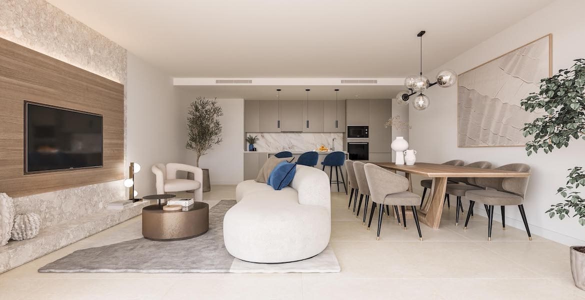 Capri Estepona Salon B1E1+0A Cocina Opción 2 Capri Estepona