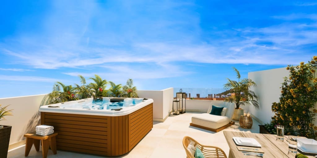 Golden View_Jacuzzi_HD | MDR Luxury Homes Golden View II Manilva