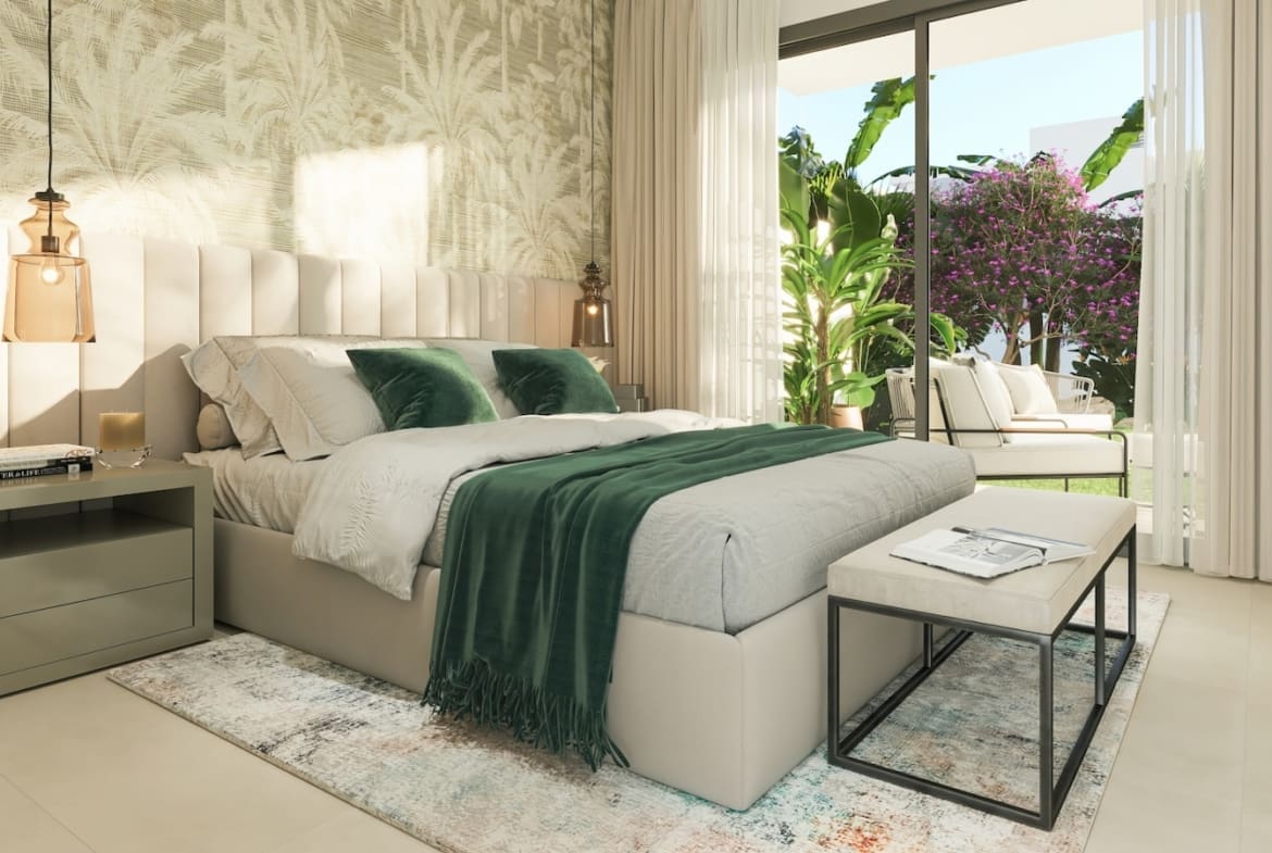 Mala Kai Resort Estepona MALAKAI – PILOTO_Dormitorio_ppal_FHD Mala Kai Resort Estepona