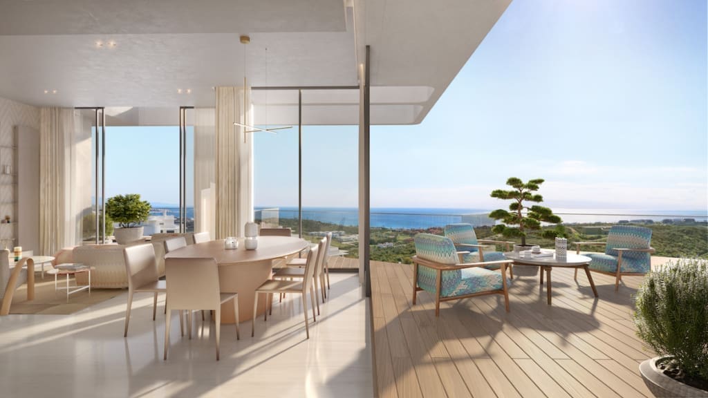 Marea by Missoni MDR Luxury Homes Balcony Dining | MDR Luxury Homes Marea by Missoni
