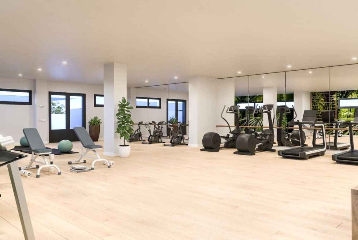SCALA_GYM_red Insur Scala Estepona MDR Luxury Homes