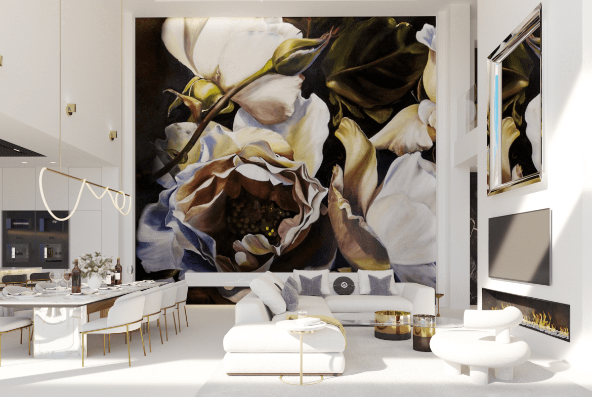 Vista Lago Double Height Lounge Version 3 Vista Lago Residences Real de la Quinta Benahavis MDR Luxury Homes