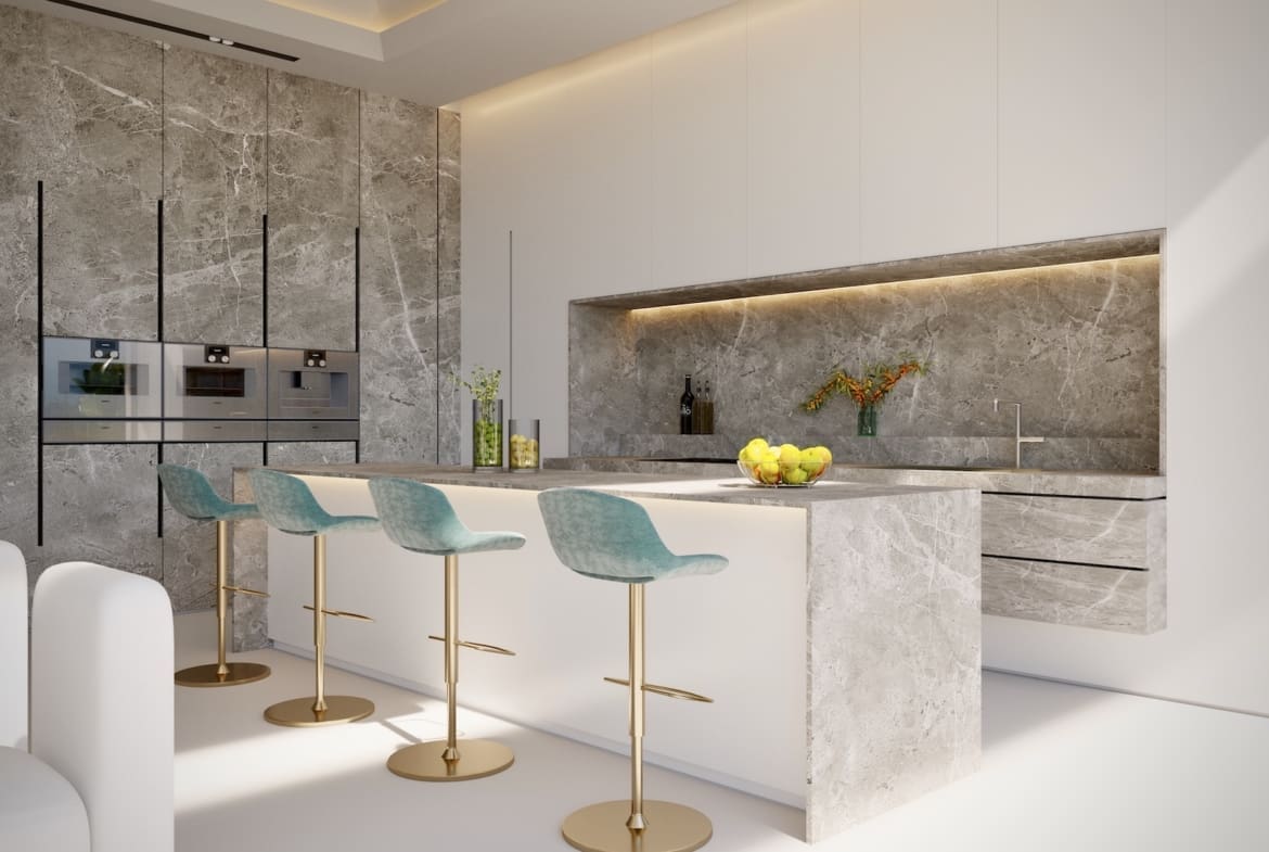Vista Lago Kitchen 4 Vista Lago Residences Real de la Quinta Benahavis MDR Luxury Homes