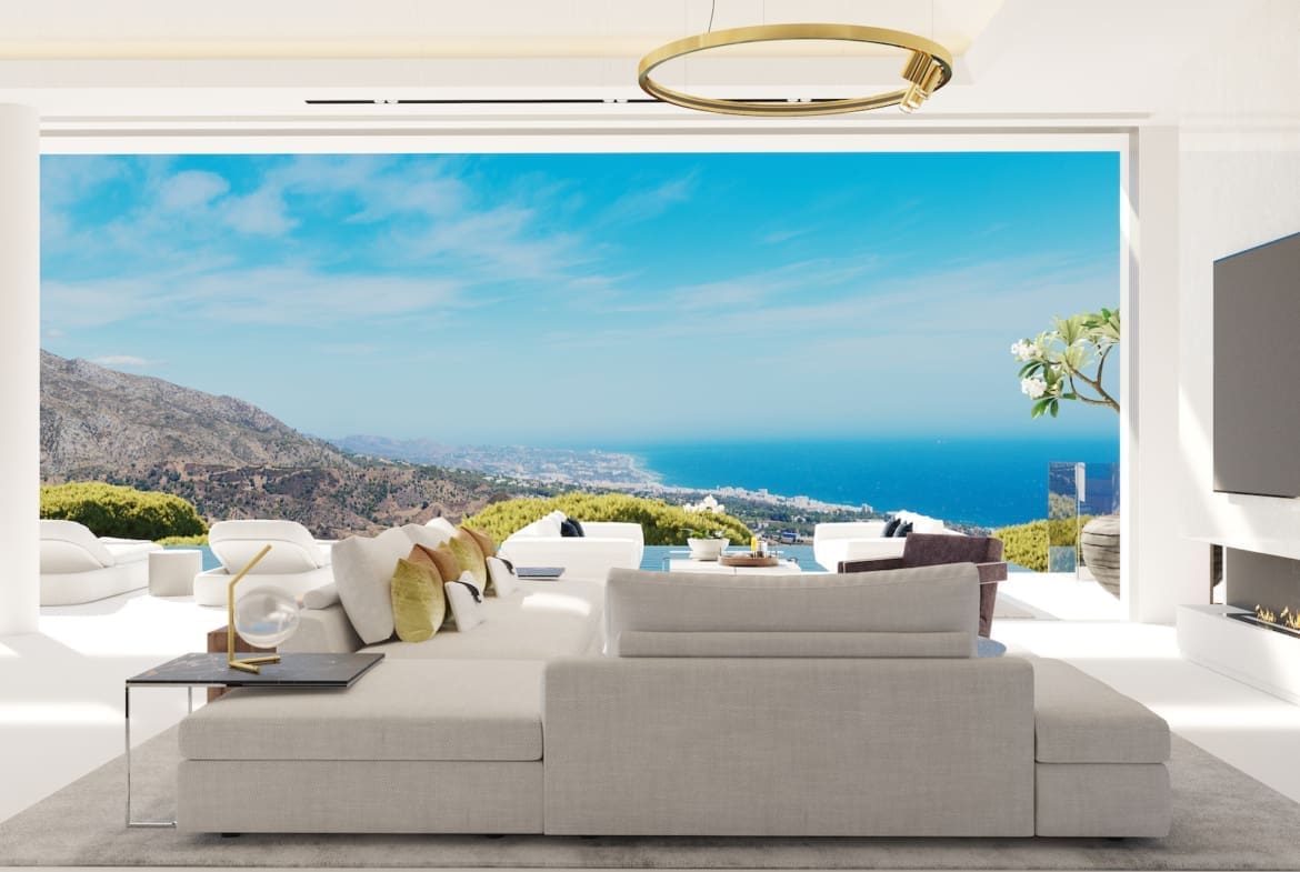 Vista Lago Lounge 1 Vista Lago Residences Real de la Quinta Benahavis MDR Luxury Homes