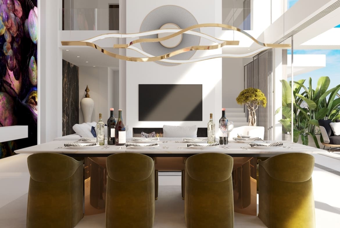 Vista Lago Lounge 15 Vista Lago Residences Real de la Quinta Benahavis MDR Luxury Homes