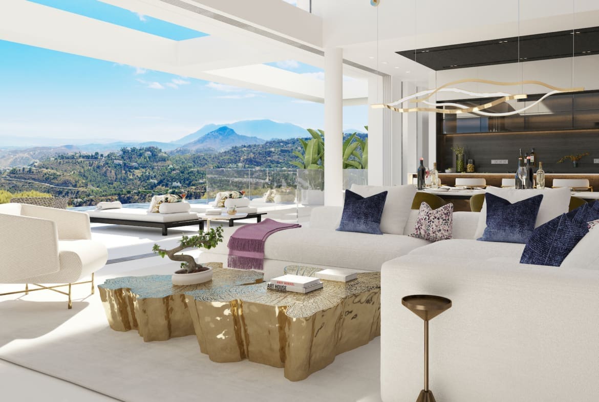 Vista Lago Lounge 16 Vista Lago Residences Real de la Quinta Benahavis MDR Luxury Homes