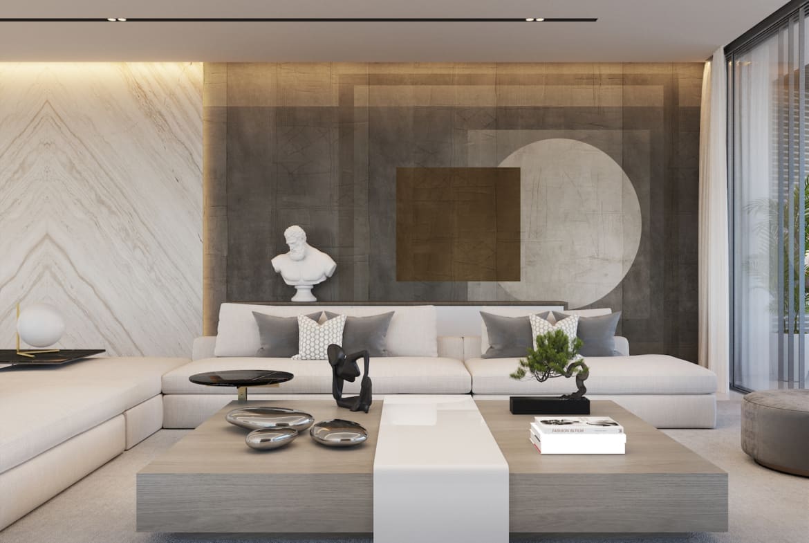 Vista Lago Lounge 4 Vista Lago Residences Real de la Quinta Benahavis MDR Luxury Homes