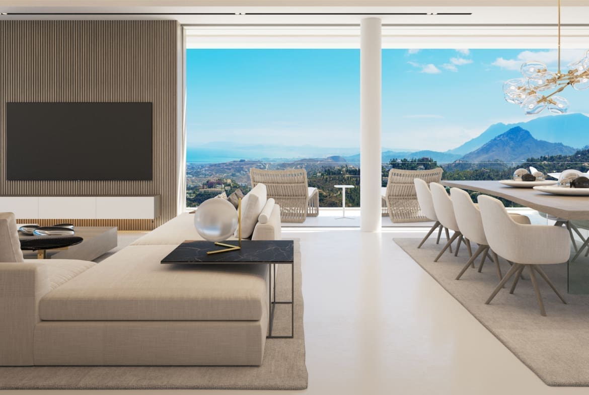 Vista Lago Lounge 5 Vista Lago Residences Real de la Quinta Benahavis MDR Luxury Homes