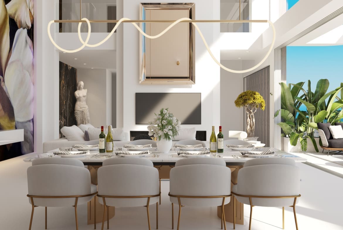 Vista Lago Lounge 7 Vista Lago Residences Real de la Quinta Benahavis MDR Luxury Homes