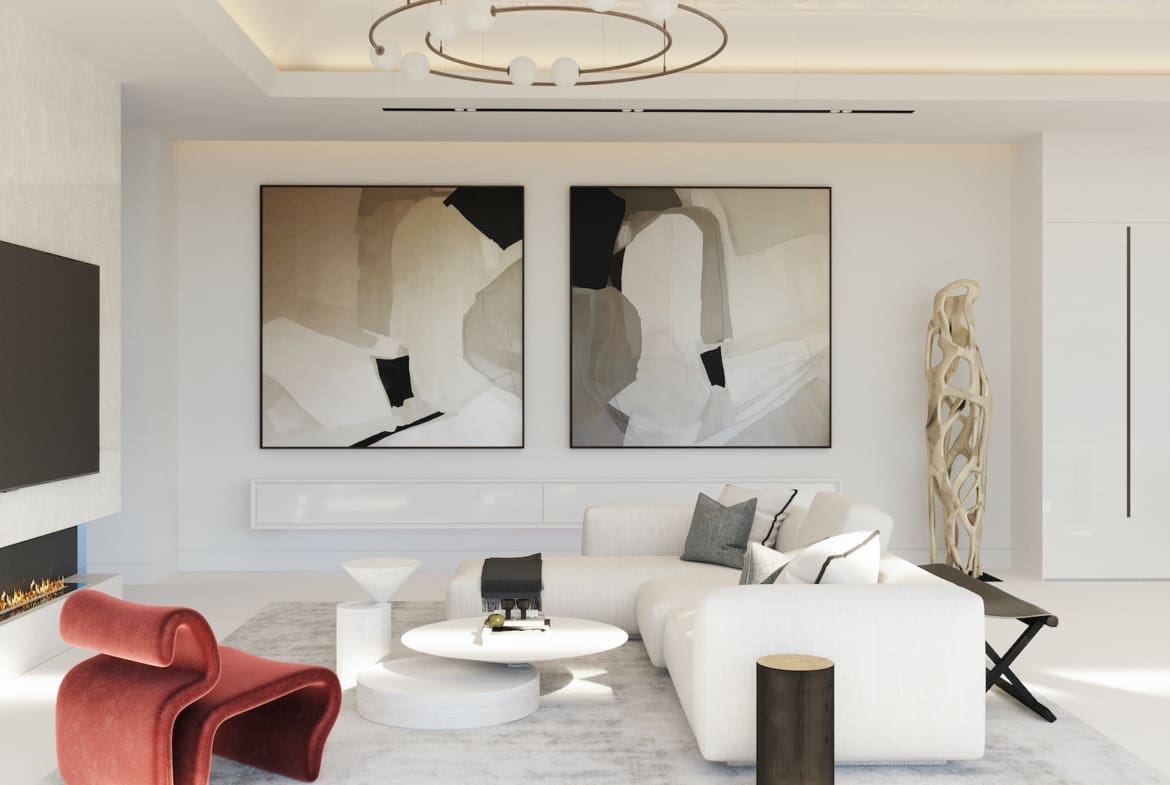 Vista Lago Lounge 9 Vista Lago Residences Real de la Quinta Benahavis MDR Luxury Homes