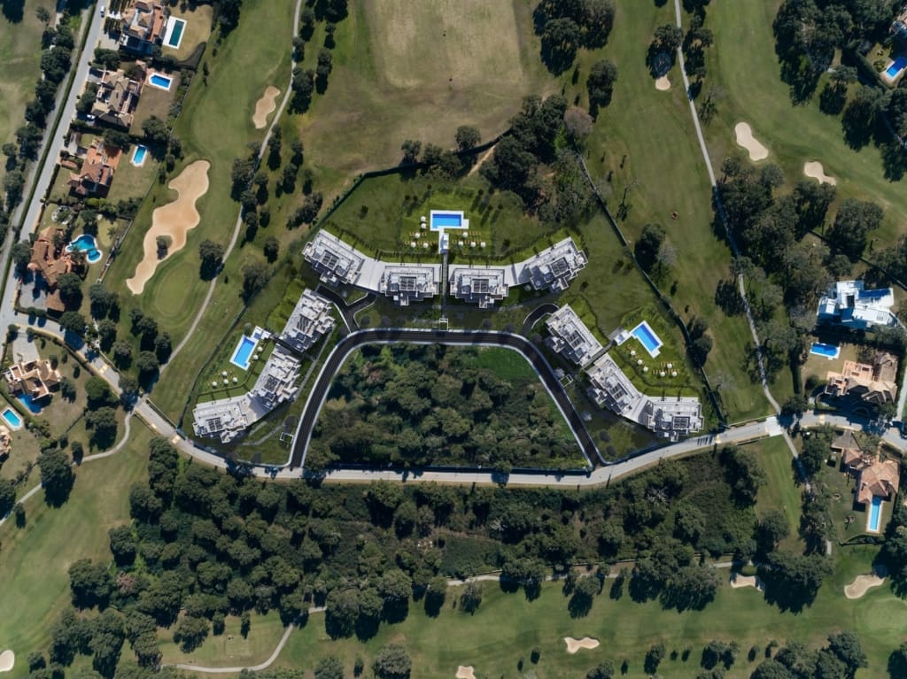 C6-Emerald Greens-apartments-San Roque-panoramica-golf | MDR Luxury Homes Emerald Greens San Roque Sotogrande