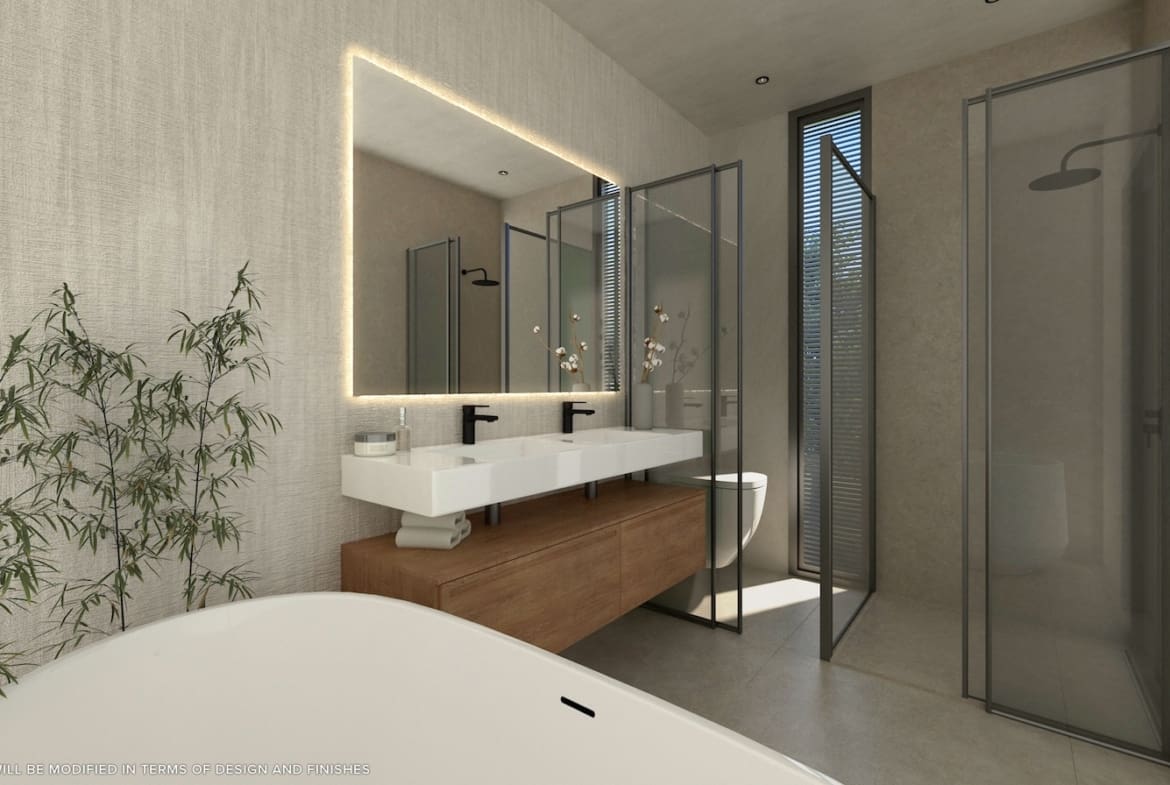 One Bali Villas BANO_MOD03-BAMBOO_planta One Bali Villas La Cala de Mijas