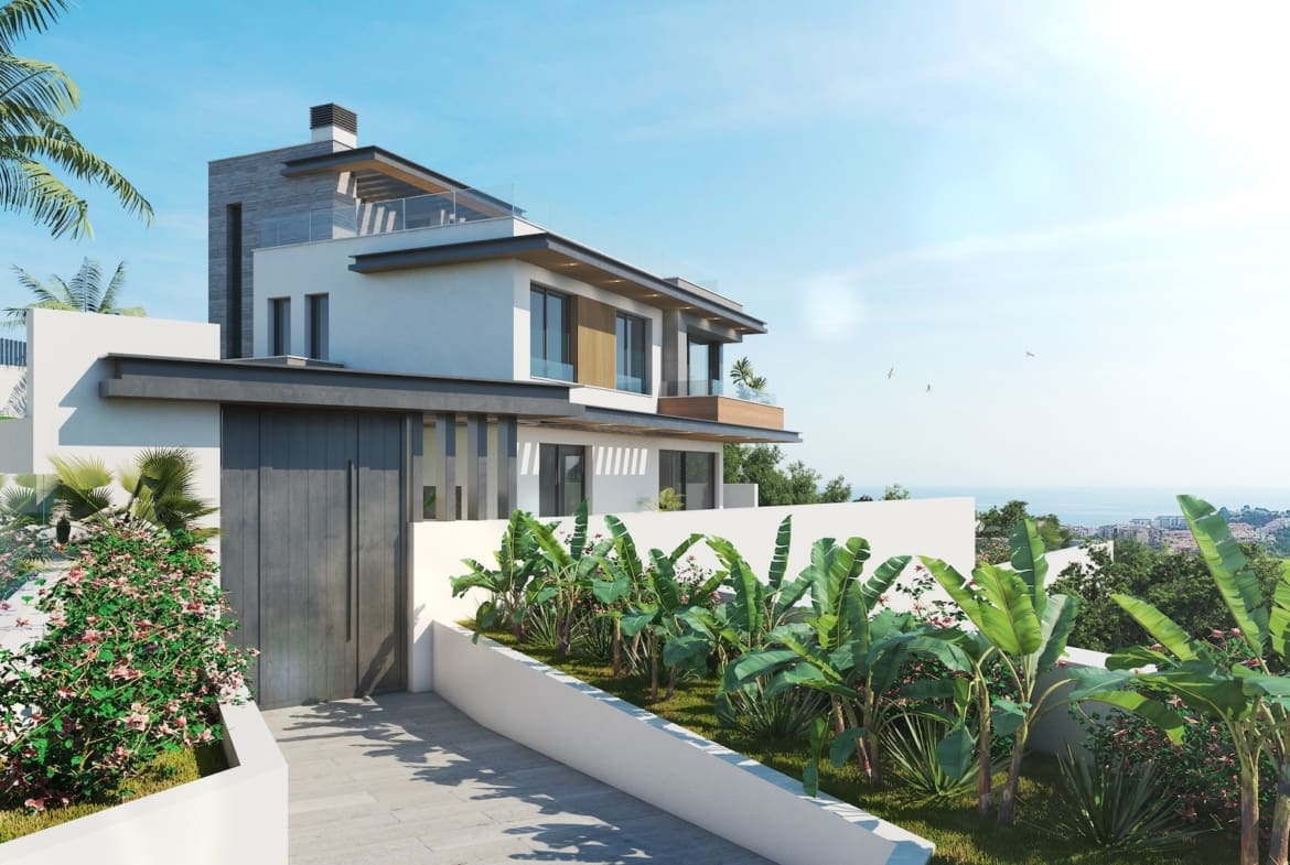 One Bali Villas VISTA Entrada Villa 19 One Bali Villas La Cala de Mijas