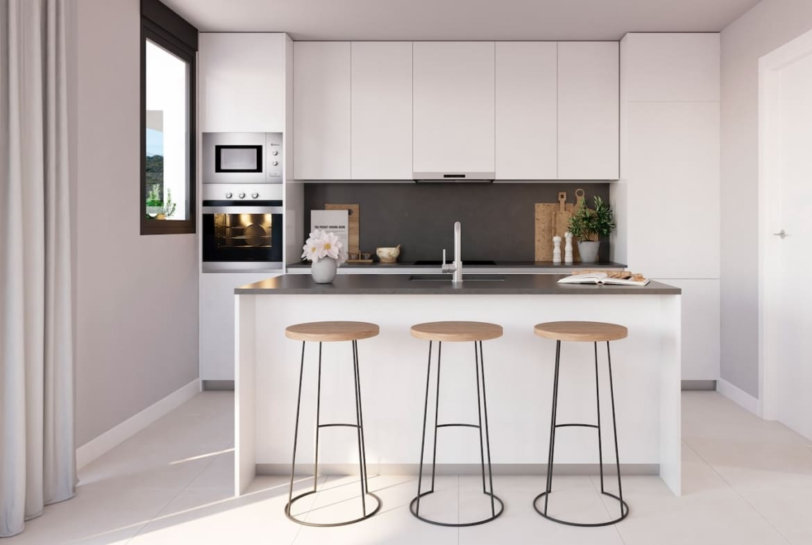 Bliss Homes Casares – MDR Luxury Homes V05_Cocina Bliss Homes Casares - MDR Luxury Homes