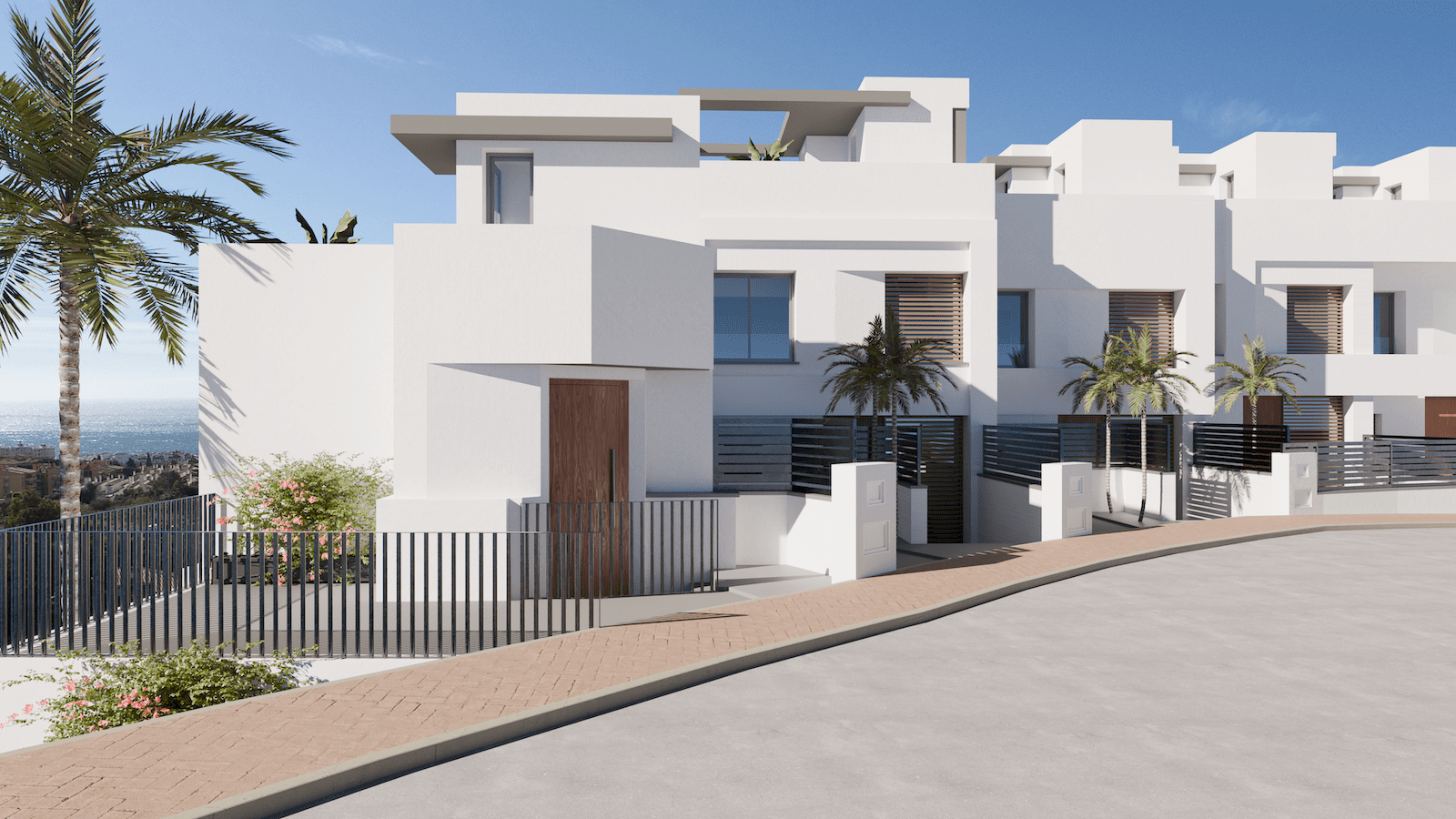 Luxury townhouse with sea views at Aalto Residences Mijas for sale presented by MDR Luxury Homes with panoramic sea views on the Costa del Sol BLOCK-1_4-9 Luxury townhouse with sea views at Aalto Residences Mijas for sale presented by MDR Luxury Homes
