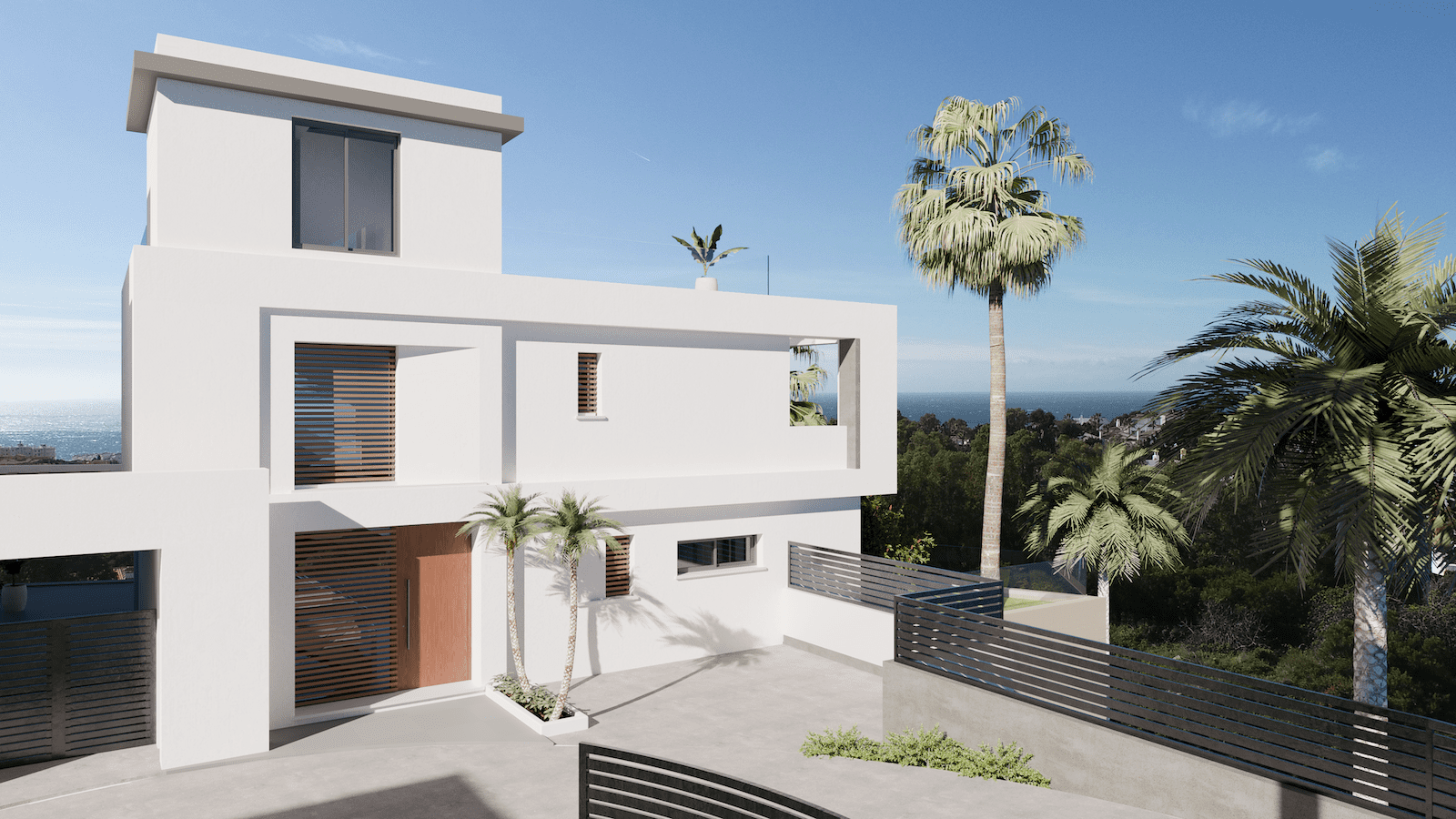 Luxury townhouse with sea views at Aalto Residences Mijas for sale presented by MDR Luxury Homes with panoramic sea views on the Costa del Sol BLOCK-2_10 Luxury townhouse with sea views at Aalto Residences Mijas for sale presented by MDR Luxury Homes