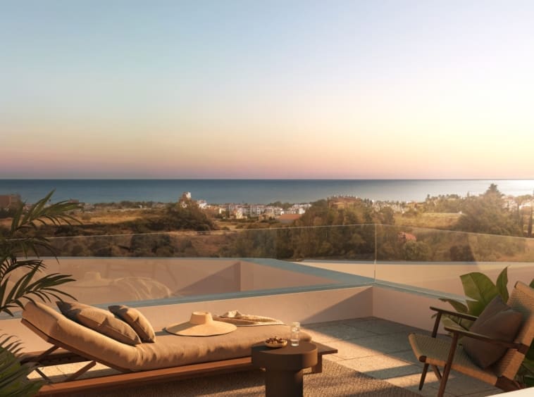 Luxury townhouse with sea views at Aalto Residences Mijas for sale presented by MDR Luxury Homes