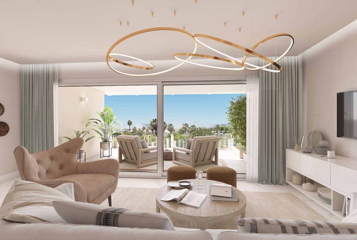 Mare Marbella Exclusieve Appartementen en penthouses aan de Costa del Sol – MDR Luxury Homes B4_Mare-apartments-Marbella-Salon-Tipo J_Aug23_2 Mare Marbella: Exclusieve Appartementen aan de Costa del Sol