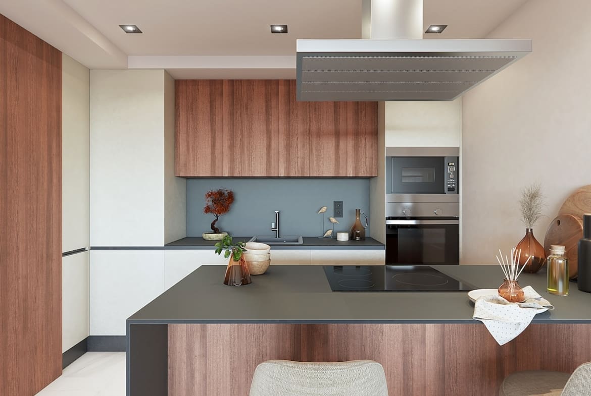 Mare Marbella Exclusieve Appartementen en penthouses aan de Costa del Sol – MDR Luxury Homes B62_Mare-apartments-Marbella-Kitchen-TIPO D_Aug23_2 Mare Marbella: Exclusieve Appartementen aan de Costa del Sol