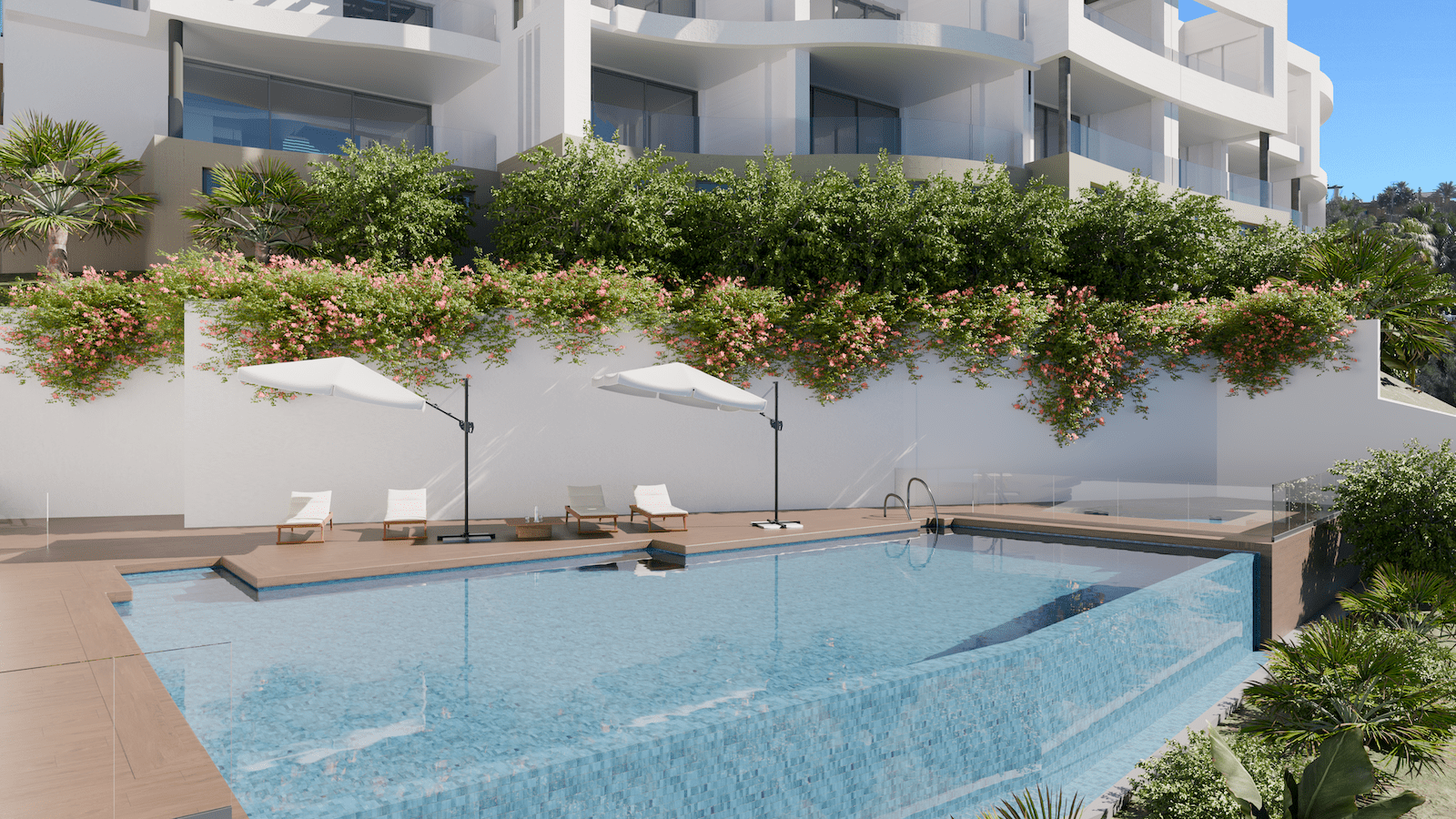 Luxury townhouse with sea views at Aalto Residences Mijas for sale presented by MDR Luxury Homes