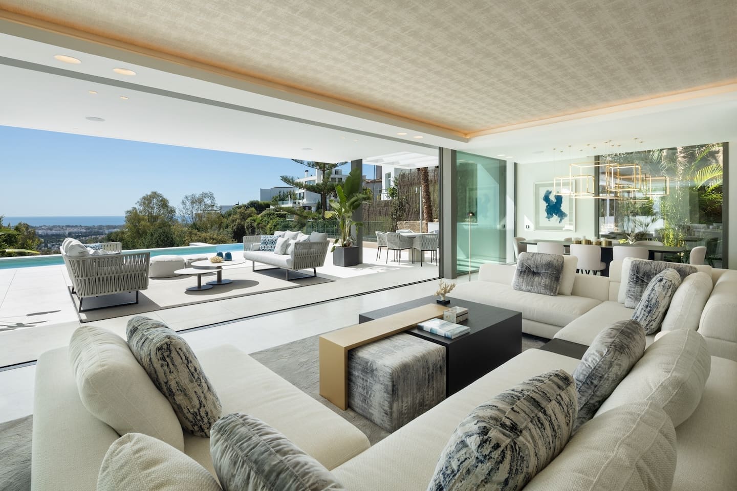 Luxe Moderne Villa Ellen in La Quinta met Zeezicht te koop - MDR Luxury Homes
