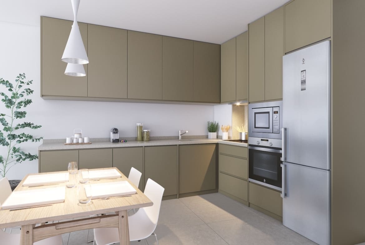 Luxe Woningen bij Amphora Beach Residences – Tweede Lijn van het Strand in Manilva – MDR Luxury Homes cocina Luxe Woningen bij Amphora Beach Residences - Tweede Lijn van het Strand in Manilva - MDR Luxury Homes