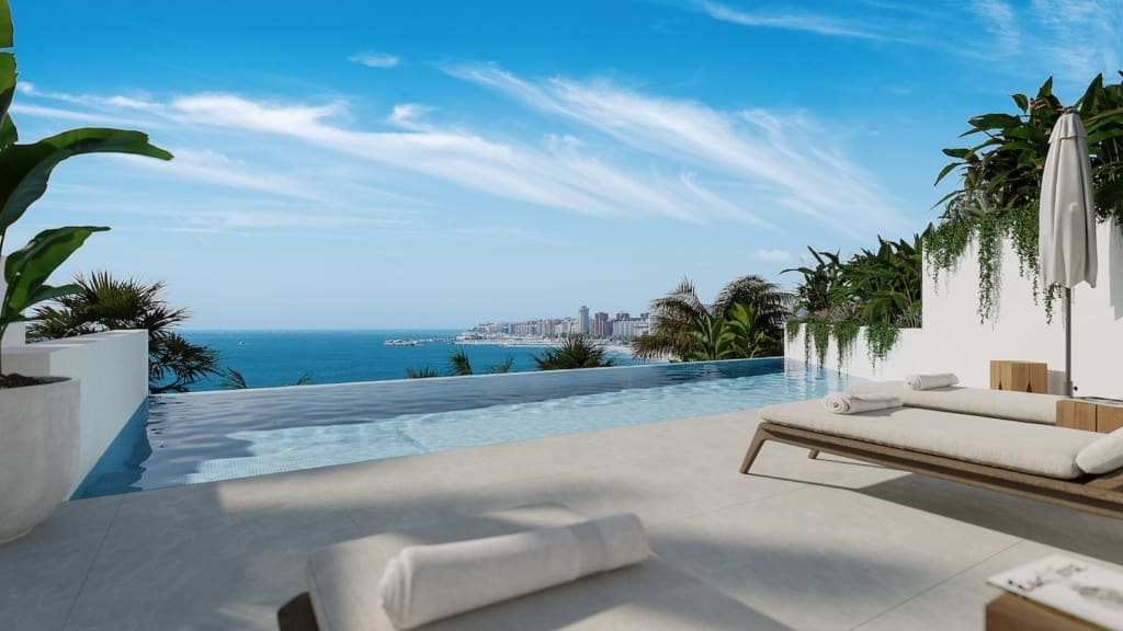 Luxe Woningen met Zeezicht in Azure Bay Fuengirola - MDR Luxury Homes Piscina-HR-min | MDR Luxury Homes Luxe Woningen met Zeezicht in Azure Bay Fuengirola - MDR Luxury Homes