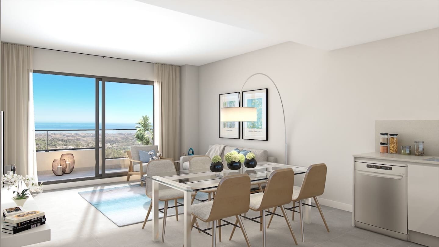 Luxe appartementen met zeezicht in Altavista Mijas - MDR Luxury Homes