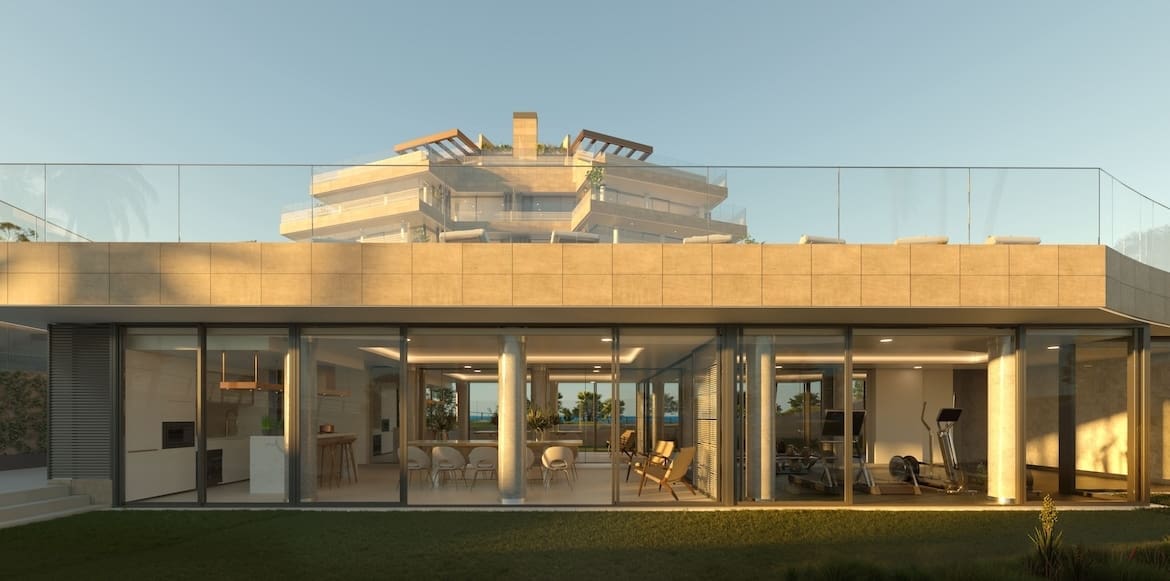 The Sapphire Estepona Exclusieve Strandappartementen – MDR Luxury Homes ARCHIMIA_THE SAPPHIRE_IE07_GYM_SALA_GOURMET The Sapphire Estepona Exclusieve Strandappartementen - MDR Luxury Homes