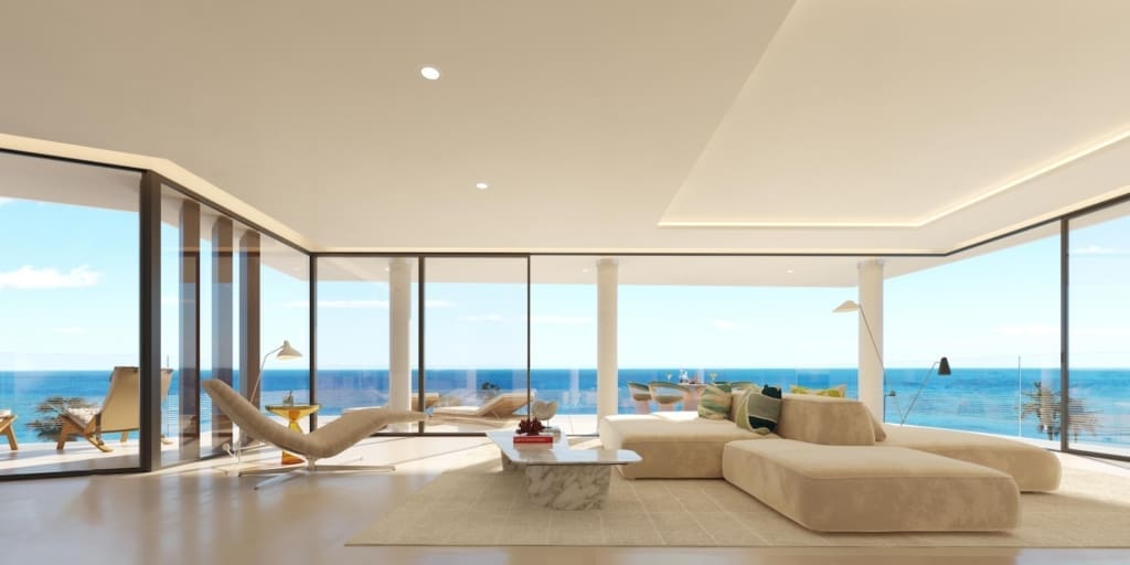 The Sapphire Estepona Exclusieve Strandappartementen - MDR Luxury Homes ARCHIMIA_THE SAPPHIRE_II01_SALON | MDR Luxury Homes The Sapphire Estepona Exclusive Beach Apartments - MDR Luxury Homes