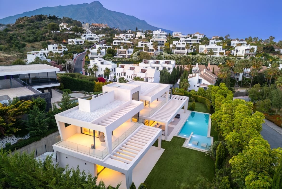 Villa Gardenia in Nueva Andalucia: Luxe Villa in Golf Vallei