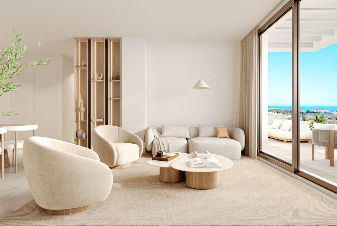 Balance Mijas – Slow Living Homes in Mijas – MDR Luxury Homes -Living-3-8 Balance Mijas - Slow Living Homes in Mijas - MDR Luxury Homes