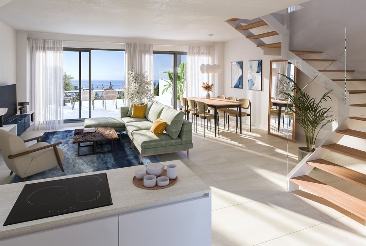 MDR Luxury Homes Alba Benalmadena luxury apartments with amazing sea views