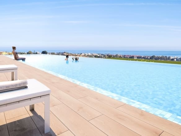 Marine Hills Luxe Appartementen en Penthouses met Uitzicht op Zee in Selwo Estepona - MDR Luxury Homes 03 Pool | MDR Luxury Homes Marine Hills Luxe Appartementen en Penthouses met Uitzicht op Zee in Selwo Estepona - MDR Luxury Homes