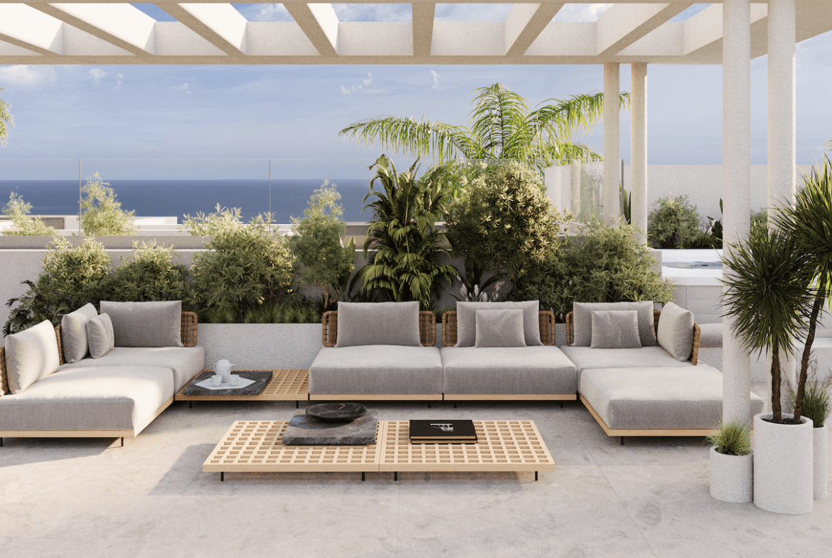 Penthouse terrace Sunway Residence | Luxe appartementen in Estepona - MDR Luxury Homes