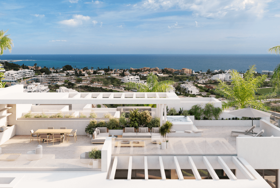 Sunway Residence | Luxe appartementen in Estepona – MDR Luxury Homes Terrace panorama Sunway Residence | Luxe appartementen in Estepona - MDR Luxury Homes