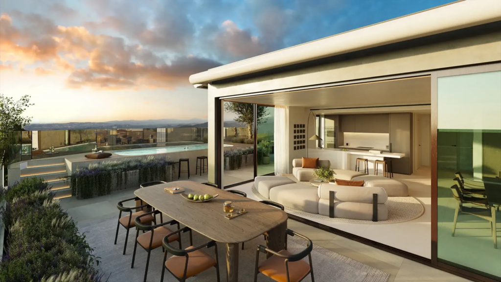 Waterfall Residences Luxe 2-3 Slaapkamer Appartementen in Higuerón - MDR Luxury Homes 07_Atico-Exterior-1 | MDR Luxury Homes Waterfall Residences Luxury 2-3 Bedroom Apartments in Higuerón - MDR Luxury Homes