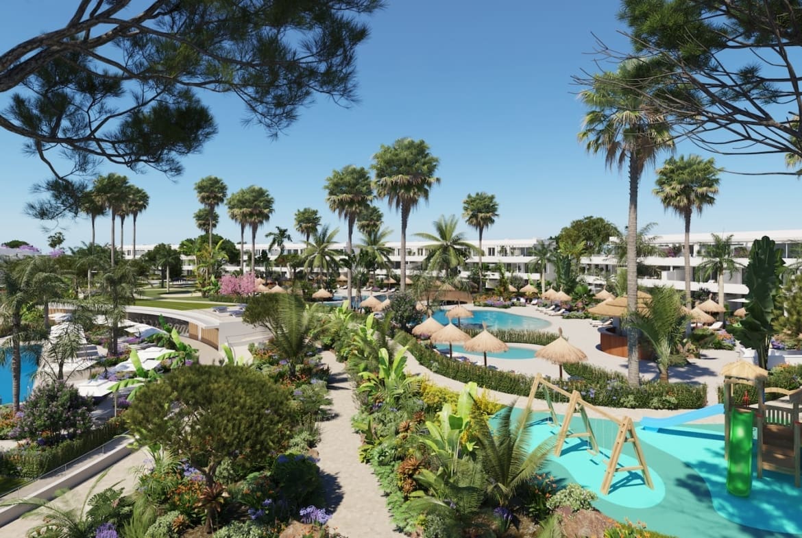 Serenity Alcaidesa – Golf Homes Beach Club – MDR Luxury Homes both-pools Serenity Alcaidesa - Golf Homes Beach Club - MDR Luxury Homes
