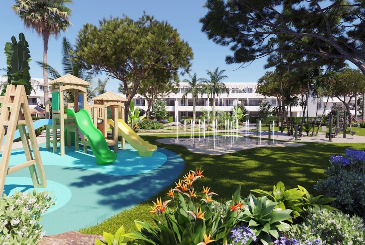 Serenity Alcaidesa – Golf Homes Beach Club – MDR Luxury Homes kids-playground-fountain Serenity Alcaidesa - Golf Homes Beach Club - MDR Luxury Homes