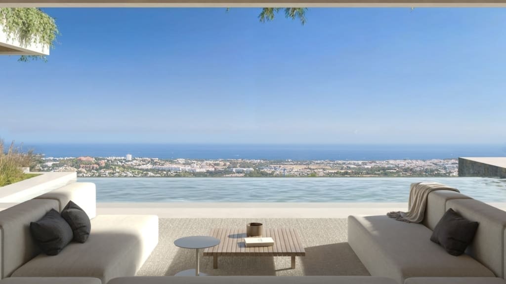 Luxury villas for sale in The Sky Marbella - MDR Luxury Homes 2 The Sky Marbella Villas - Villa sea view terrace v2 | MDR Luxury Homes Luxury villas for sale in The Sky Marbella - MDR Luxury Homes