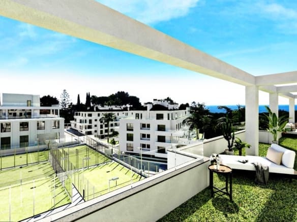 Oxygen Padel Sports Club Calahonda - MDR Luxury Homes View from penthouse | MDR Luxury Homes Oxygen Padel Sports Club Calahonda - MDR Luxury Homes