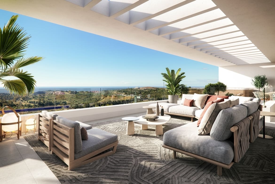 The Place by Alcazaba Lagoon Luxe appartementen in Casares – MDR Luxury Homes 21_INTERIOR_TERRAZA The Place by Alcazaba Lagoon Luxe appartementen in Casares - MDR Luxury Homes
