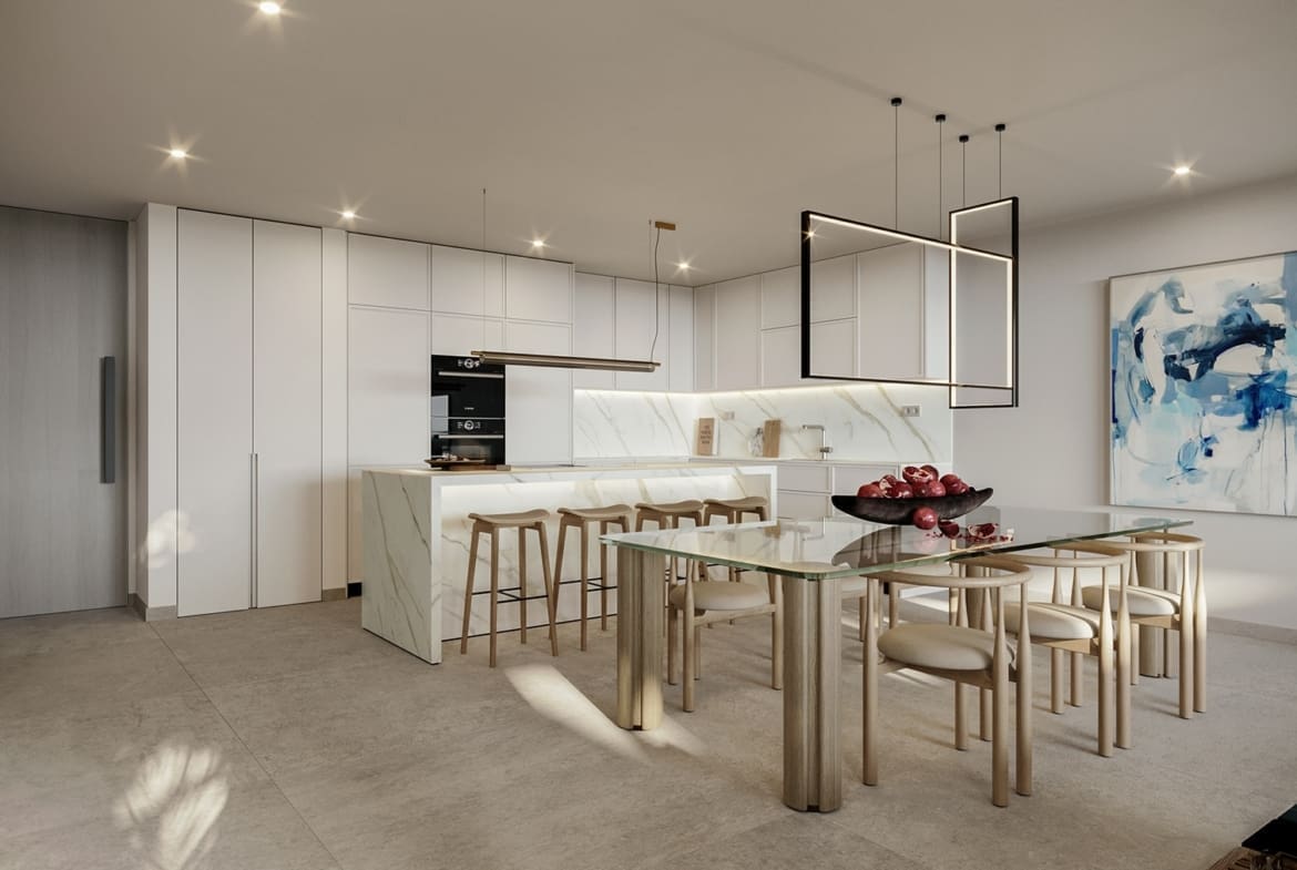 The Place by Alcazaba Lagoon Luxe appartementen in Casares – MDR Luxury Homes 21_KITCHEN_CAM2 The Place by Alcazaba Lagoon Luxe appartementen in Casares - MDR Luxury Homes
