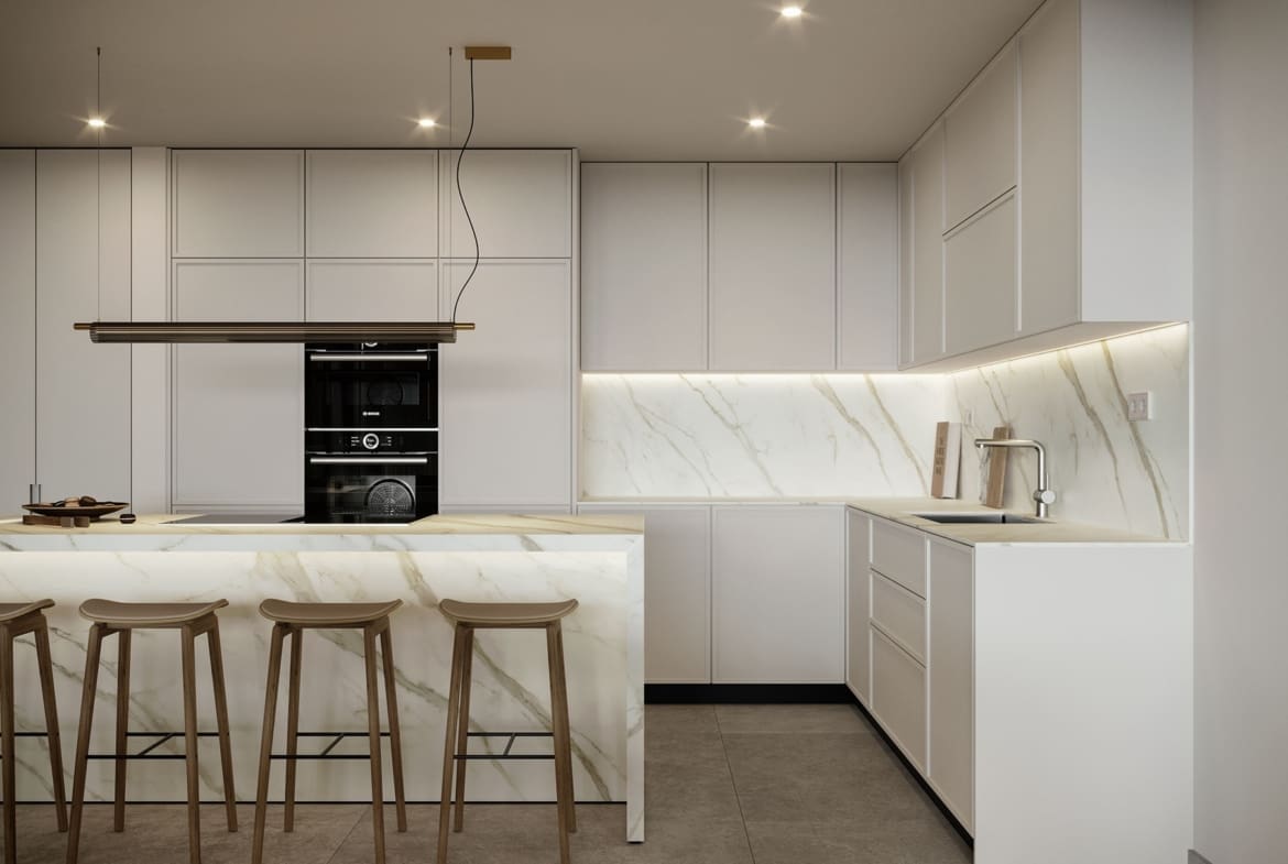 The Place by Alcazaba Lagoon Luxe appartementen in Casares – MDR Luxury Homes 21_KITCHEN_CAM3 The Place by Alcazaba Lagoon Luxe appartementen in Casares - MDR Luxury Homes