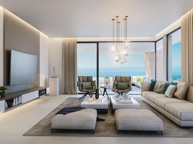 Balcón del Mediterráneo luxury apartments by MDR Luxury Homes with panoramic sea views on the Costa del Sol