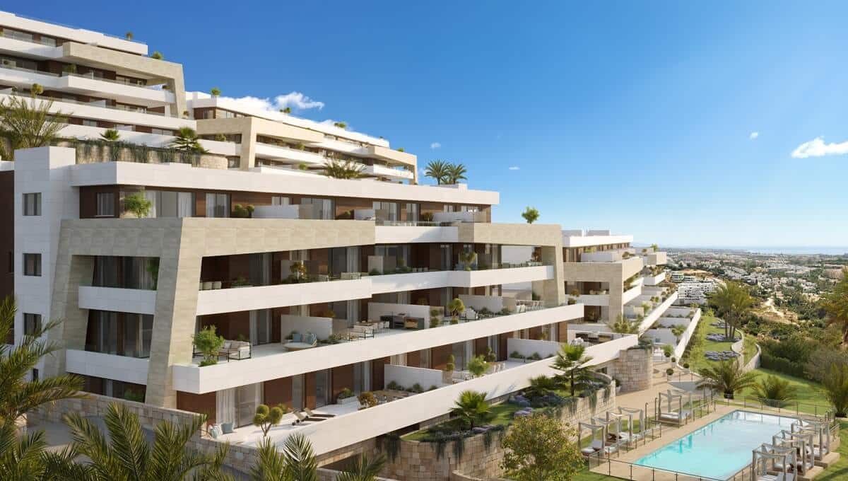 Balcón del Mediterráneo luxury apartments by MDR Luxury Homes with panoramic sea views on the Costa del Sol